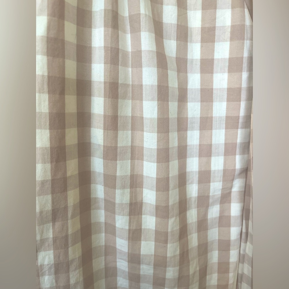 HD Paris Anthropologie Poplin Sheath Dress. Waist tie is coming loose, easy fix. - Picture 6 of 9